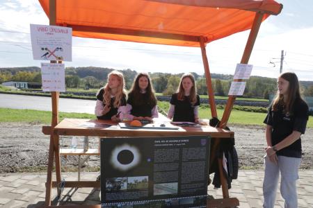 Opazovanje delnega Sončevega mrka v Šalovcih 4